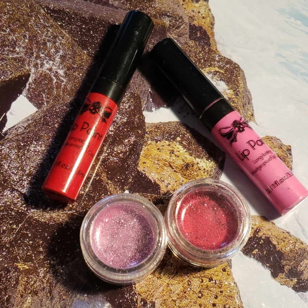 Lip Paint + Make up Free make up bag.